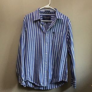 American Eagle Stripe Button-down